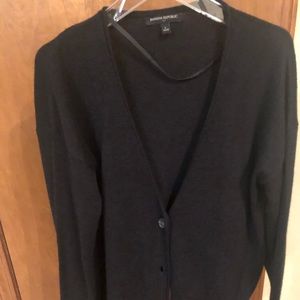 Cozy Button Front V-Neck Carnigan